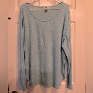 Old Navy Ice Blue heather soft sweater tunic